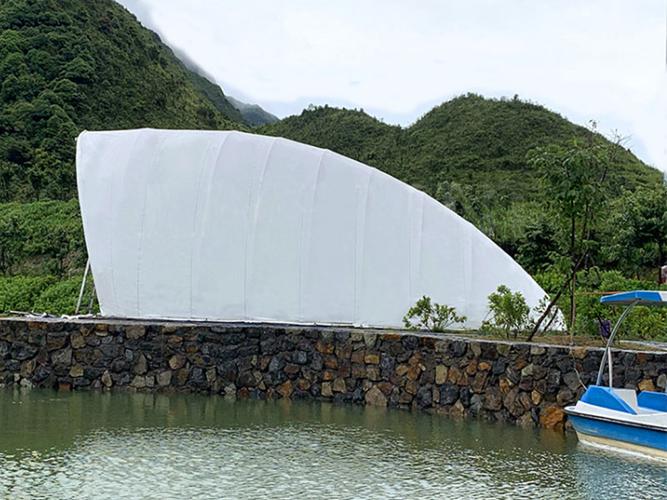 海南贝壳造型营地帐篷酒店